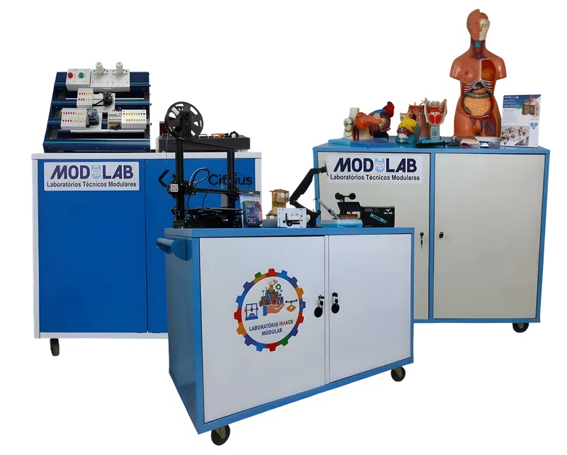 Laboratorio móvil multidisciplinario equipado