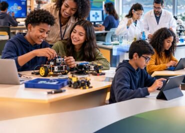 Atuação da TEC Soluções Educacionais em tecnologia, robótica e laboratórios no Brasil